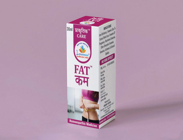 Fat कम – 30 Ml | For Obesity Homoeopathic Medicine For Weight Loss
