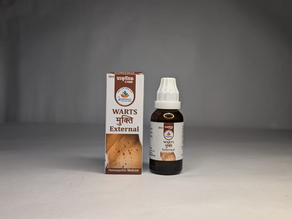 WARTS मुक्ति External – Natural Topical Relief for Warts and Corns (30ml)