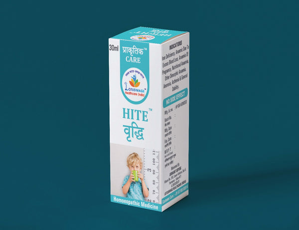 HITE वृद्धि Drops – Natural Height Booster Homeopathic Tonic (30ml)