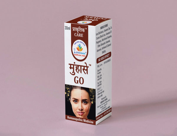 मुंहासे Go Homeopathy Tonic – Natural Acne and Pimple Relief (30ml)